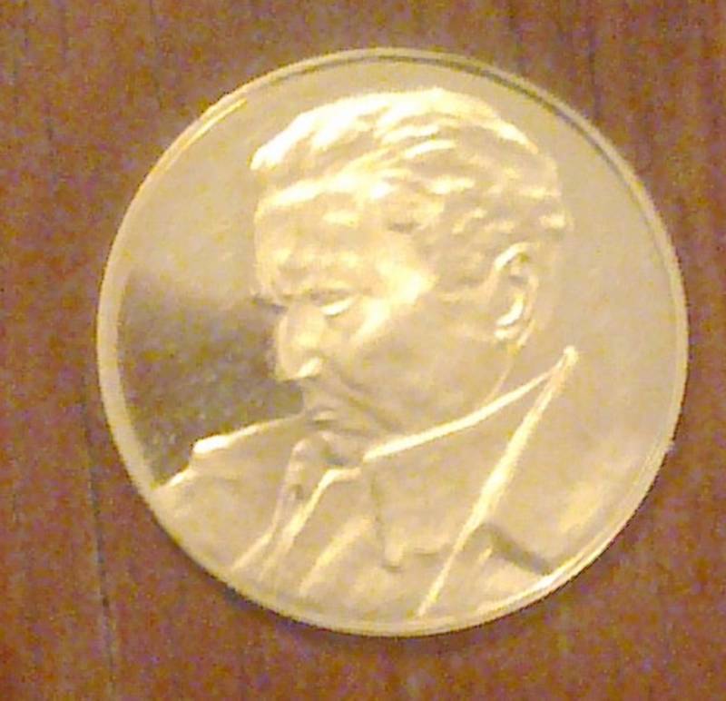 Titov zlatnik, gold coin of Tito of Yugoslavia