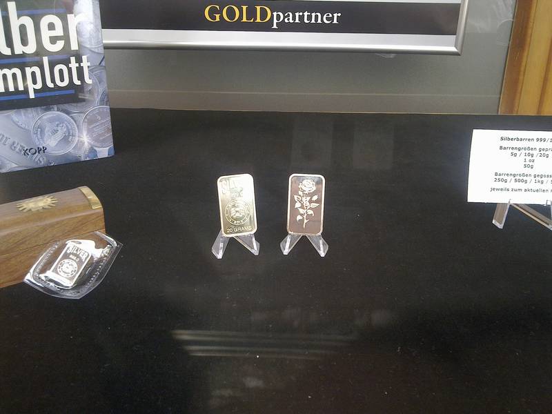 Silver bars