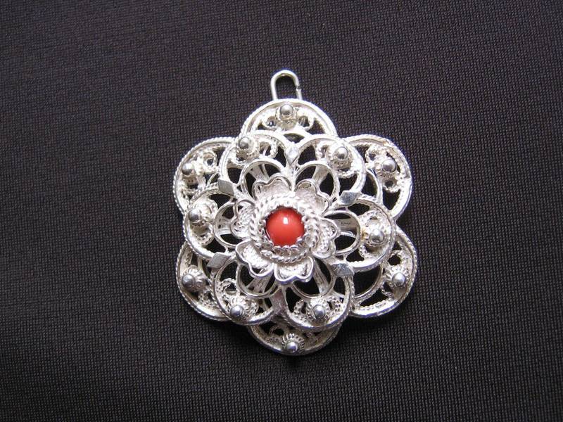 Filigree of silver jewelry