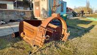 Dragline attachment or crane shovel