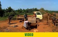 Miners loading the truck