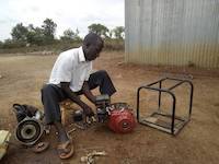 Reparation of Chinese water pump