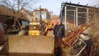 Backhoe loader in Croatia for 7000 euro